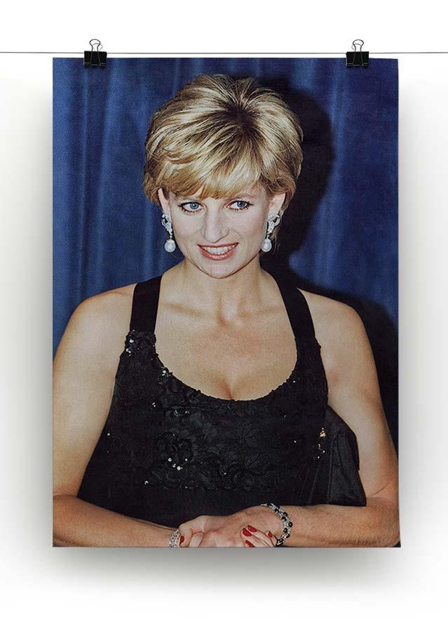 Princess Diana receiving the Humanitarian of the Year award Canvas Print or Poster - Canvas Art Rocks - 2