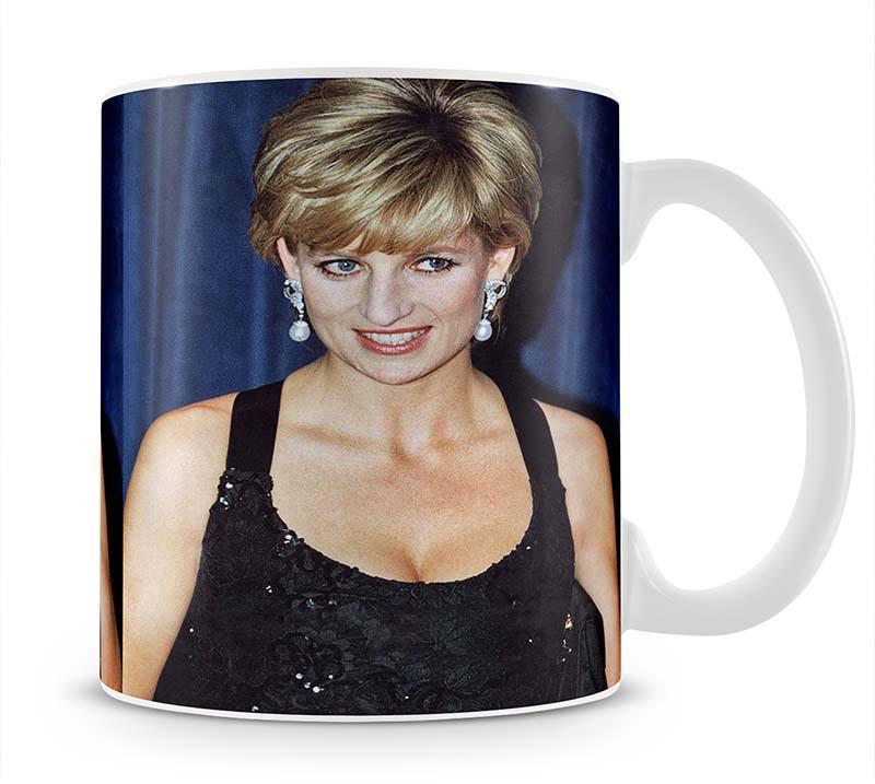 Princess Diana receiving the Humanitarian of the Year award Mug - Canvas Art Rocks - 1