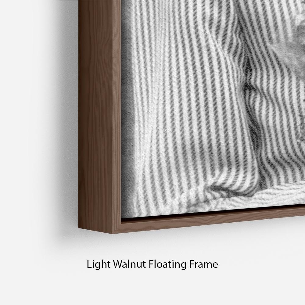 Princess Diana walkabout in Puckapunyal near Melbourne Floating Frame Canvas
