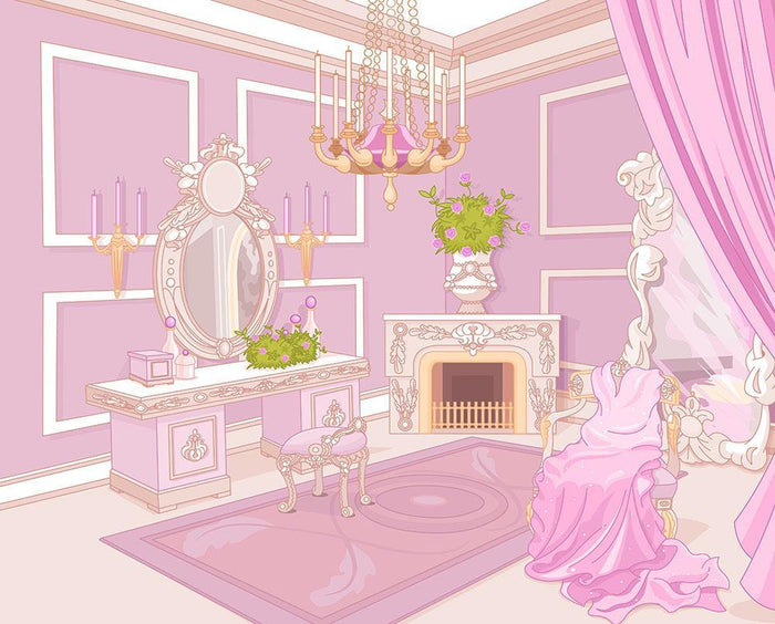Princess dressing room in a palace Wall Mural Wallpaper