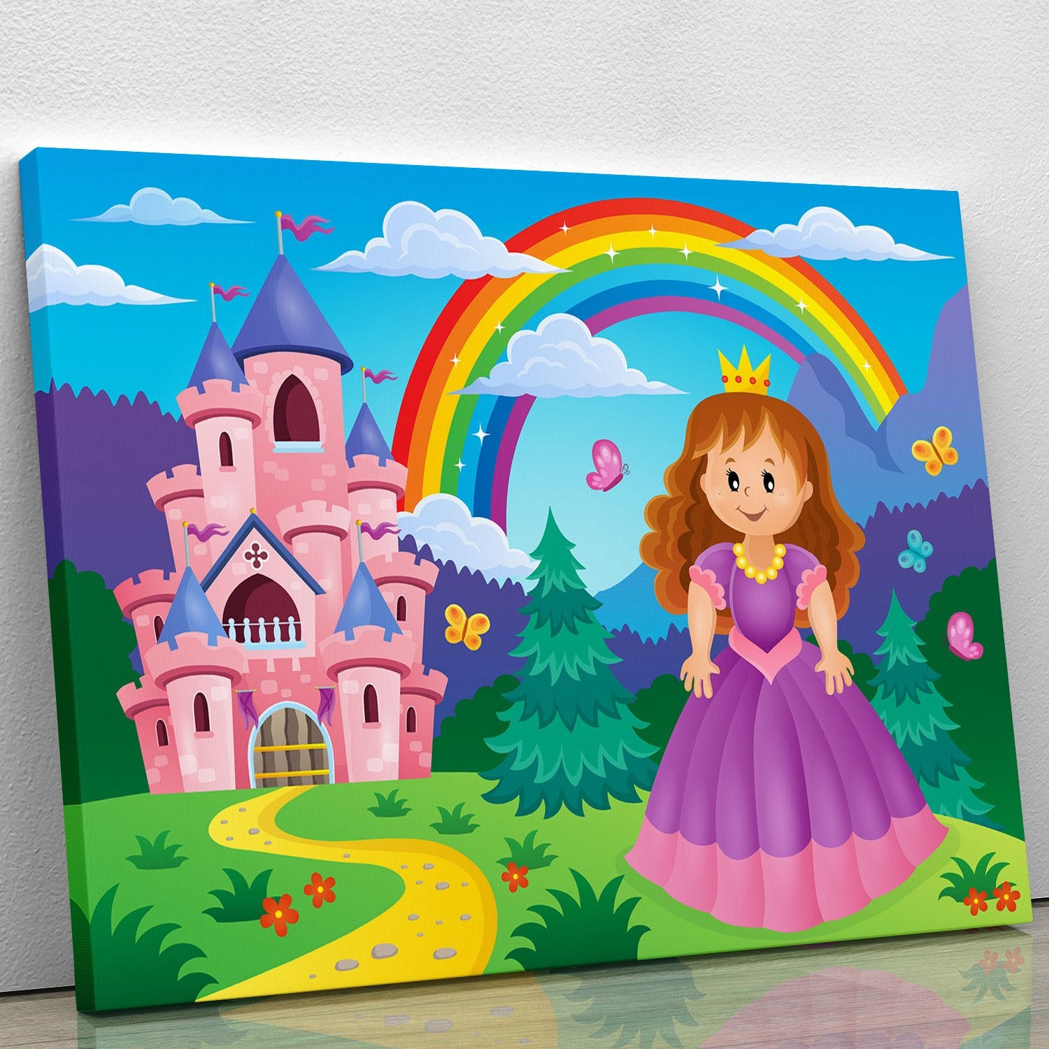 Princess theme image 2 Canvas Print or Poster
