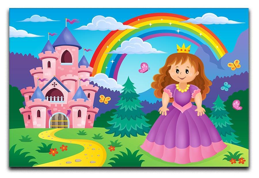Princess theme image 2 Canvas Print or Poster  - Canvas Art Rocks - 1