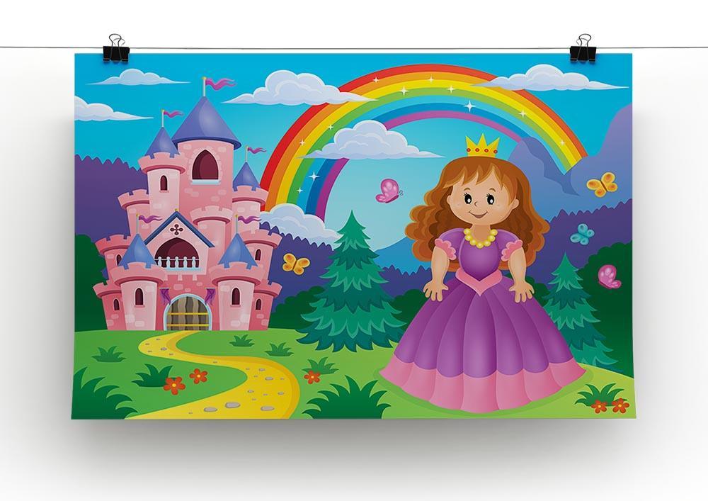 Princess theme image 2 Canvas Print or Poster - Canvas Art Rocks - 2