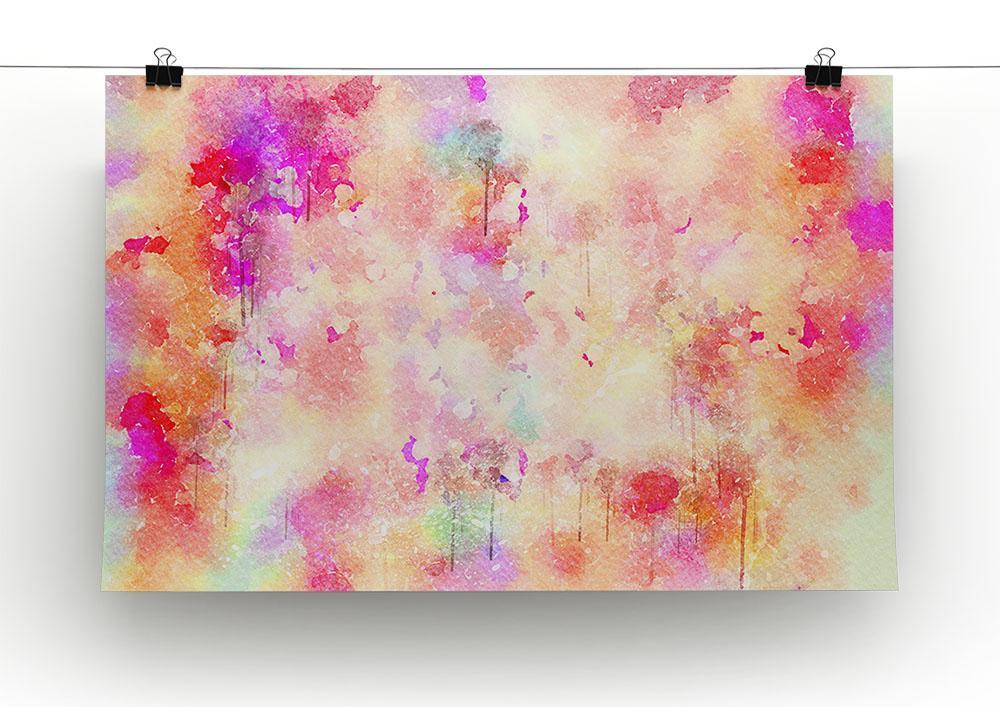 Purple Watercolour Canvas Print or Poster - Canvas Art Rocks - 2