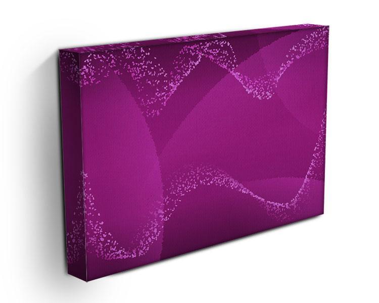 Purple Waves Canvas Print or Poster - Canvas Art Rocks - 3