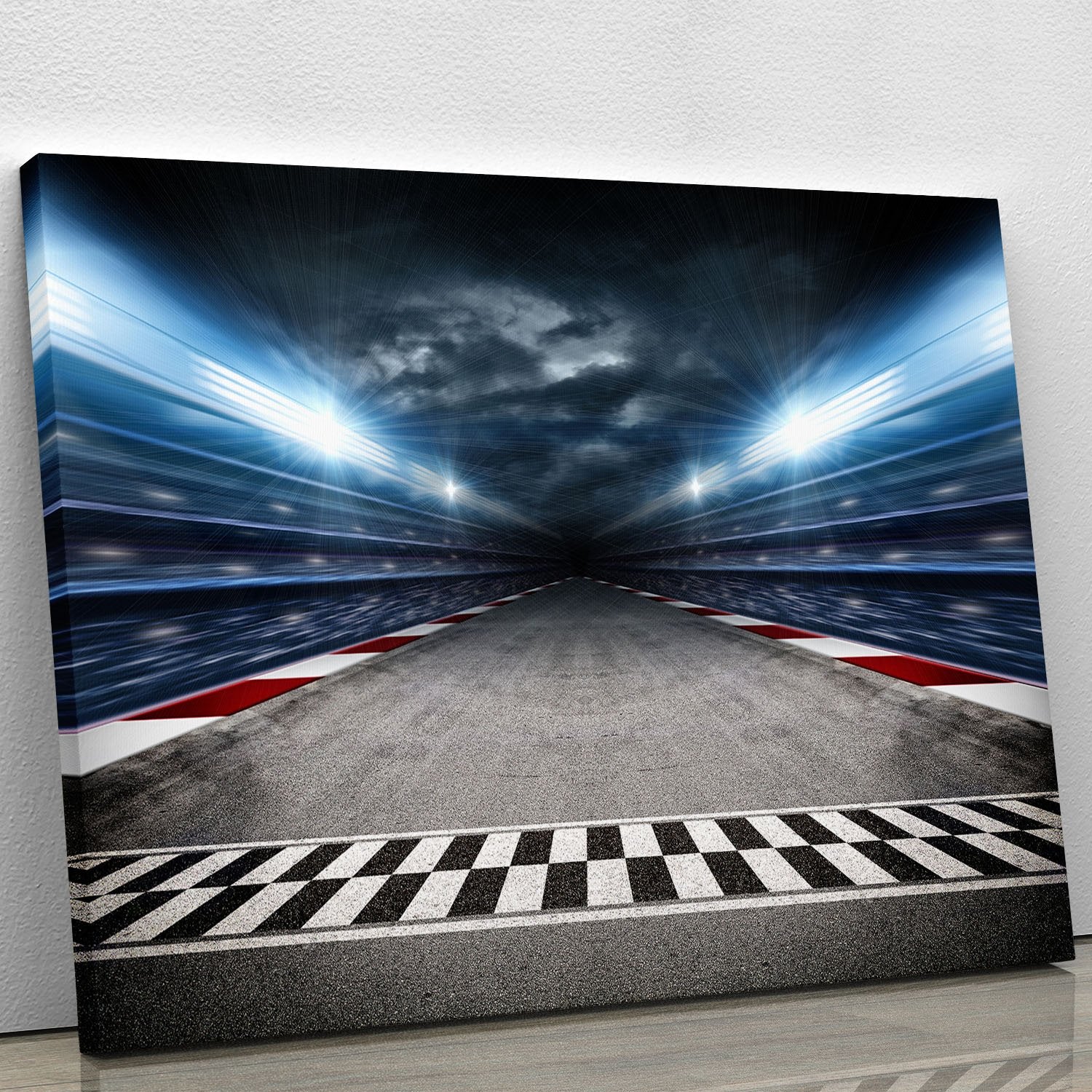 Race Track Canvas Print or Poster