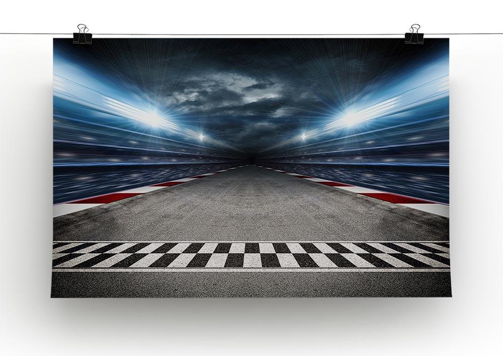 Race Track Canvas Print or Poster - Canvas Art Rocks - 2