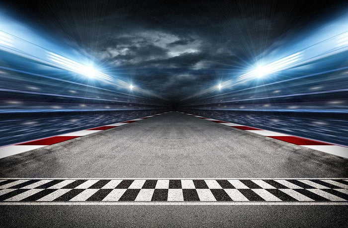 Race Track Wall Mural Wallpaper