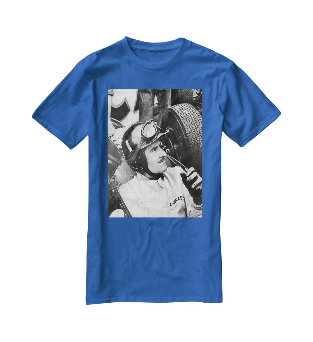 Racing driver Graham Hill T-Shirt - Canvas Art Rocks - 2