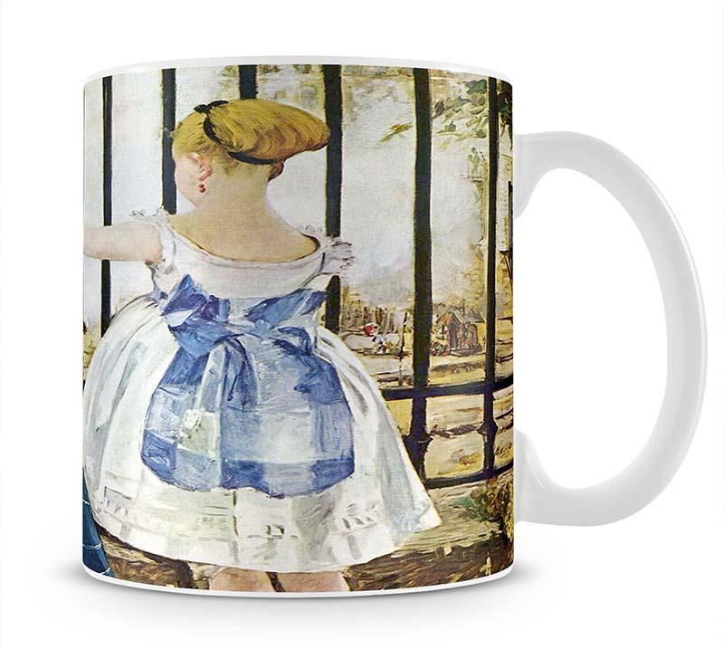 Railway by Manet Mug - Canvas Art Rocks - 1