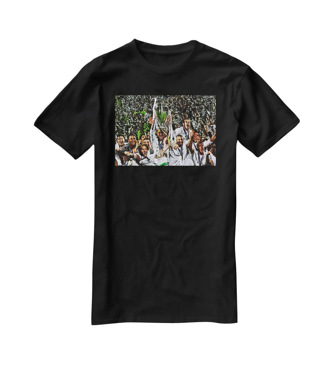 Real Madrid Champions League 2017 T-Shirt - Canvas Art Rocks - 1