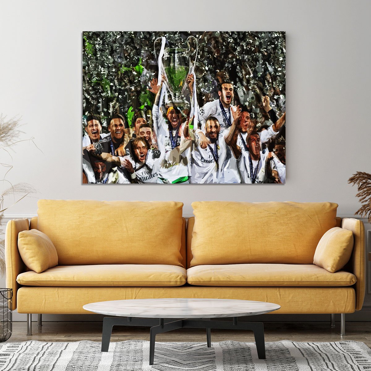 Real Madrid Champions League 2017 Canvas Print or Poster