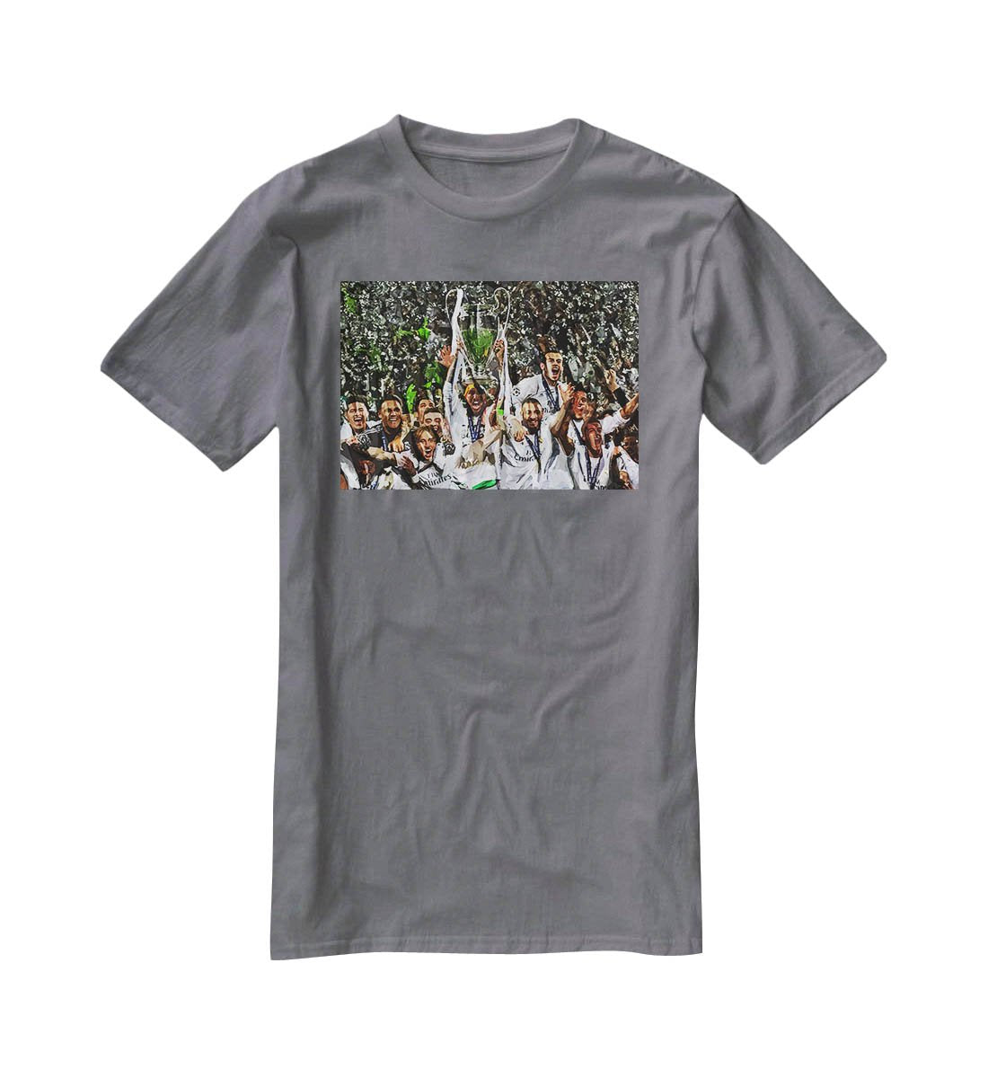 Real Madrid Champions League 2017 T-Shirt - Canvas Art Rocks - 3
