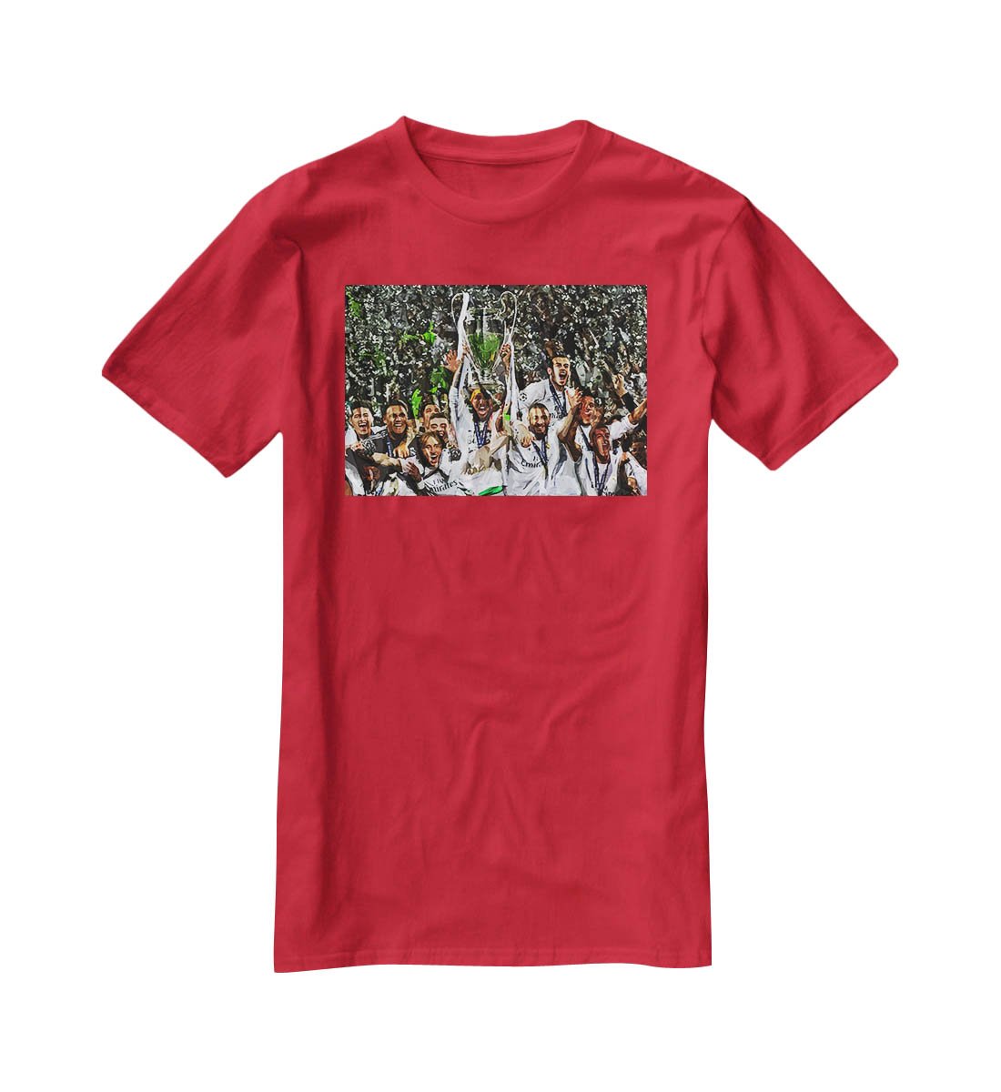 Real Madrid Champions League 2017 T-Shirt - Canvas Art Rocks - 4