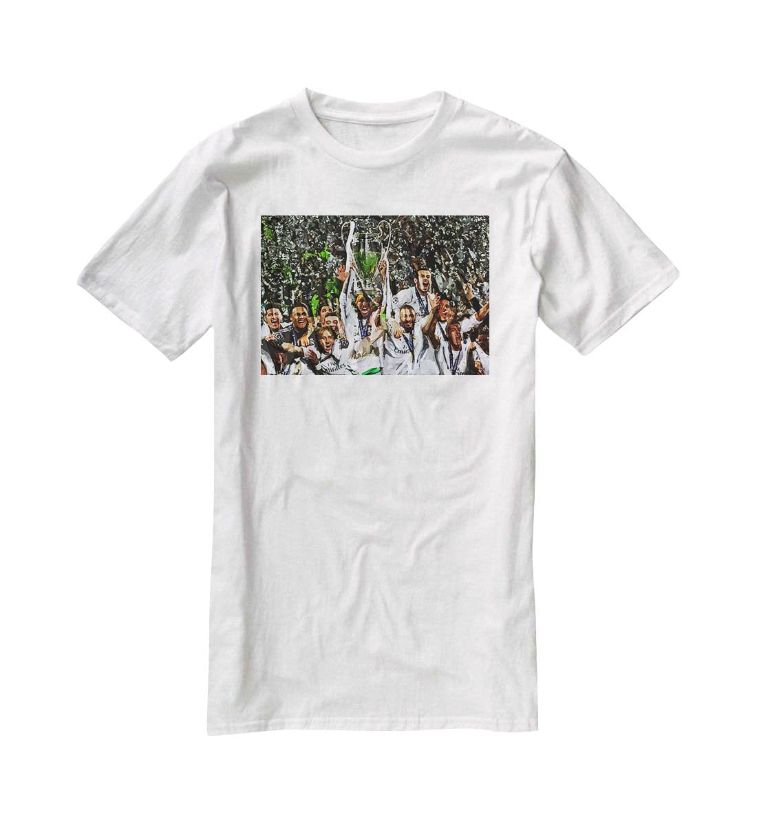 Real Madrid Champions League 2017 T-Shirt - Canvas Art Rocks - 5