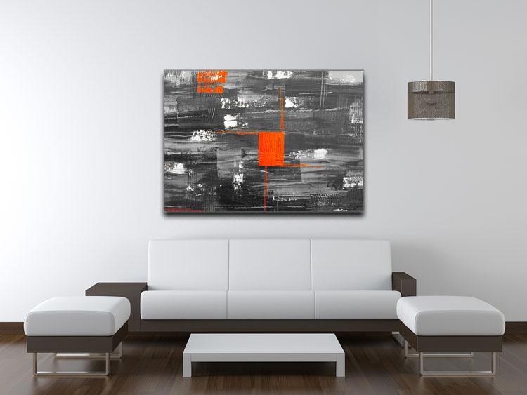 Red Square Canvas Print or Poster - Canvas Art Rocks - 4