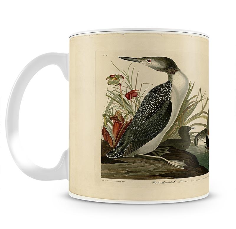 Red Throated Diver by Audubon Mug - Canvas Art Rocks - 1