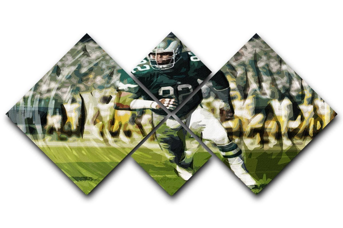 Reggie White 4 Square Multi Panel Canvas  - Canvas Art Rocks - 1
