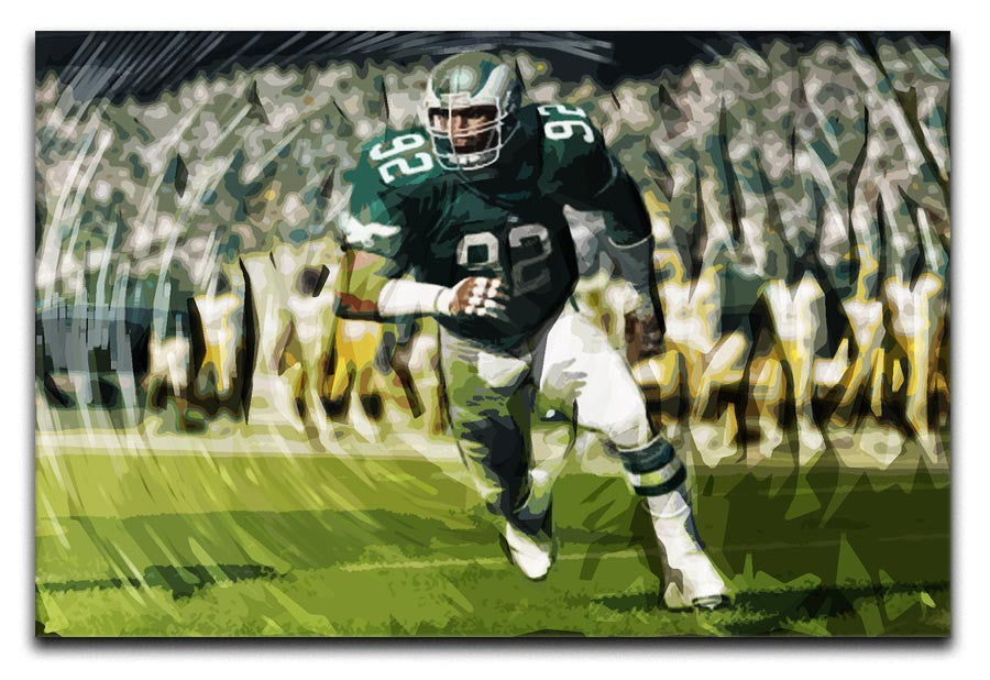 Reggie White Canvas Print - Canvas Art Rocks - 1