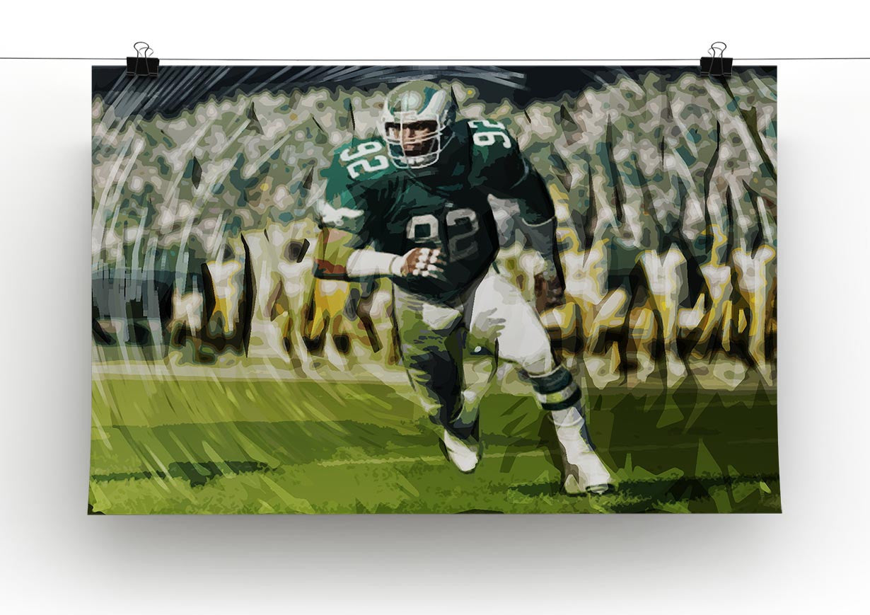 Reggie White Canvas Print - Canvas Art Rocks - 2