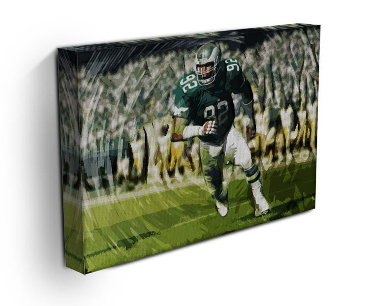 Reggie White Canvas Print - Canvas Art Rocks - 3