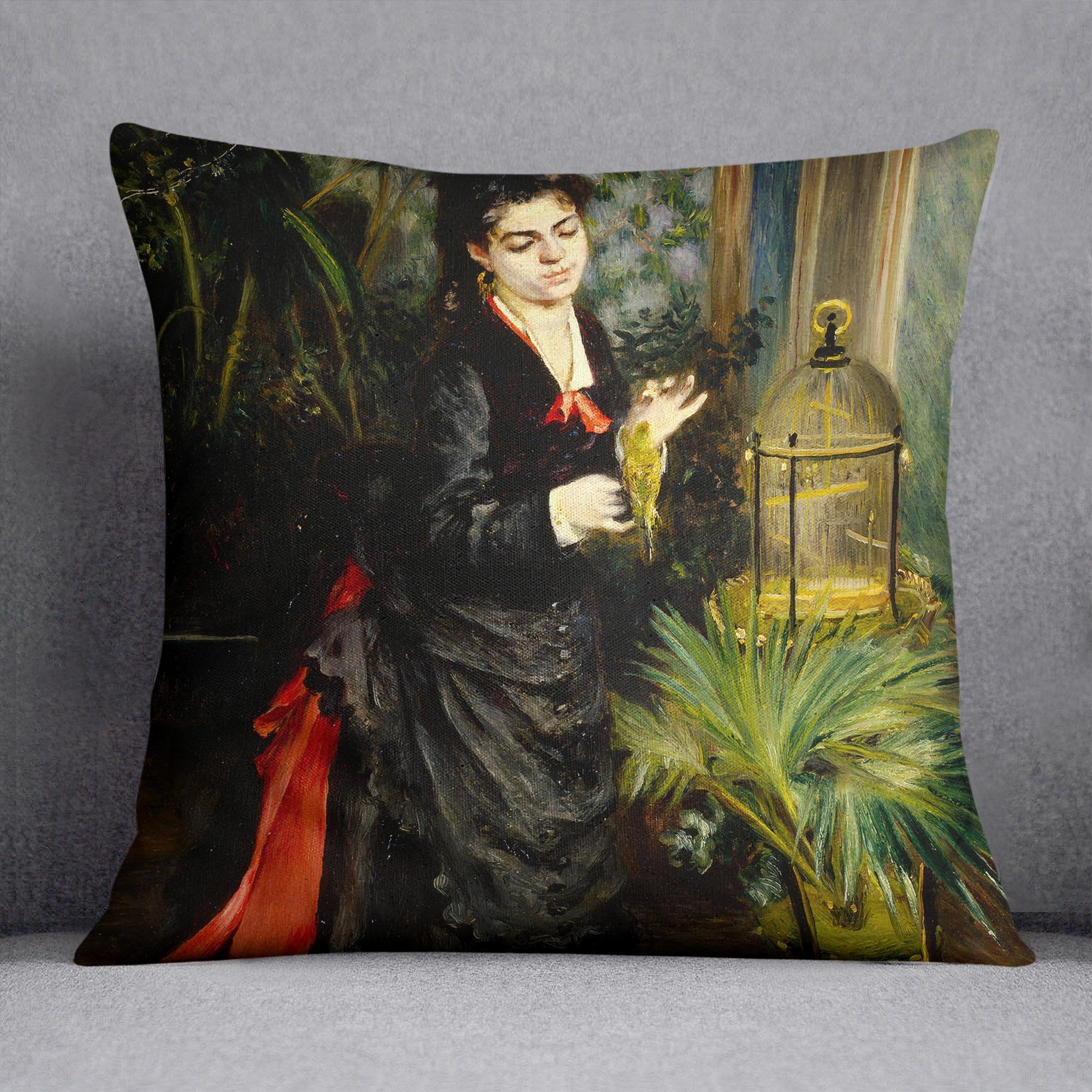 Renoir by Renoir Throw Pillow