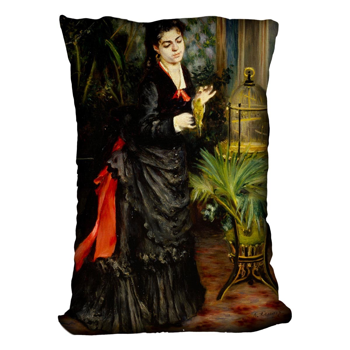 Renoir by Renoir Throw Pillow