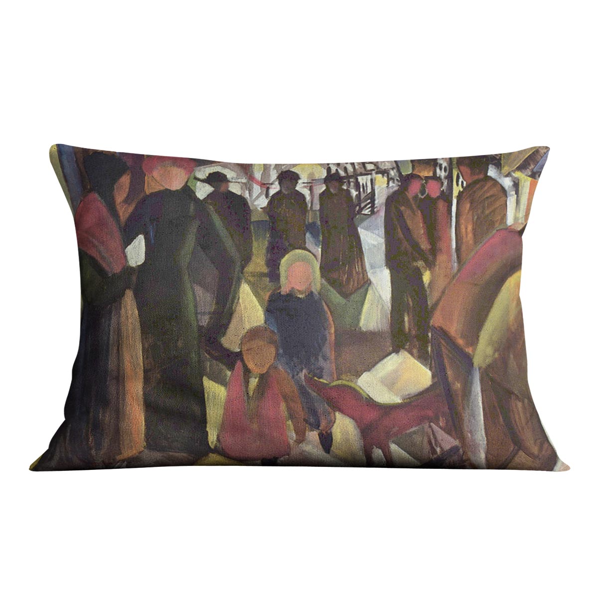 Resignation by Macke Cushion - Canvas Art Rocks - 4