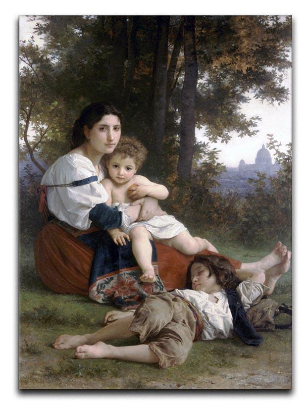 Rest By Bouguereau Canvas Print or Poster  - Canvas Art Rocks - 1