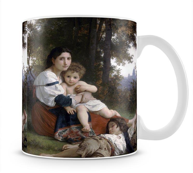 Rest By Bouguereau Mug - Canvas Art Rocks - 1