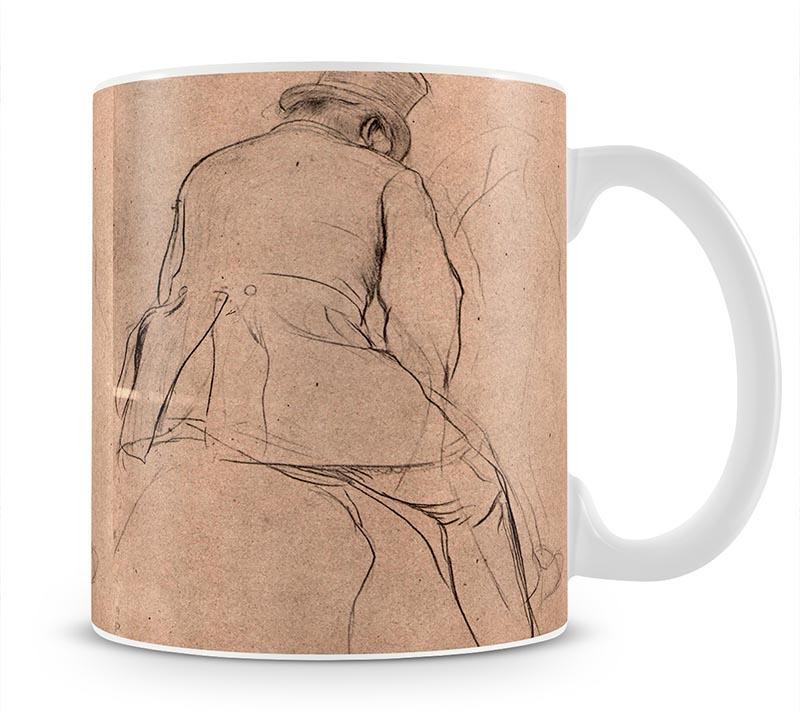 Rider by Degas Mug - Canvas Art Rocks - 1