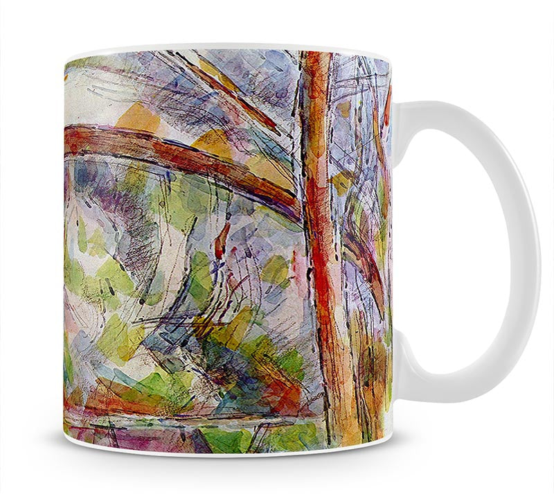 River at the Bridge of Three Sources by Cezanne Mug - Canvas Art Rocks - 1