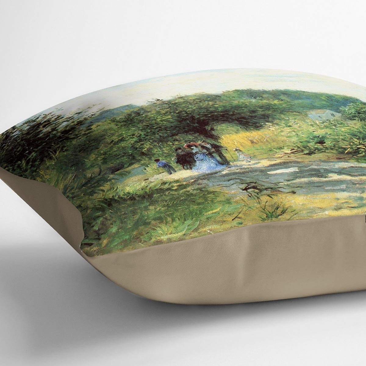 Road to Louveciennes by Renoir Throw Pillow