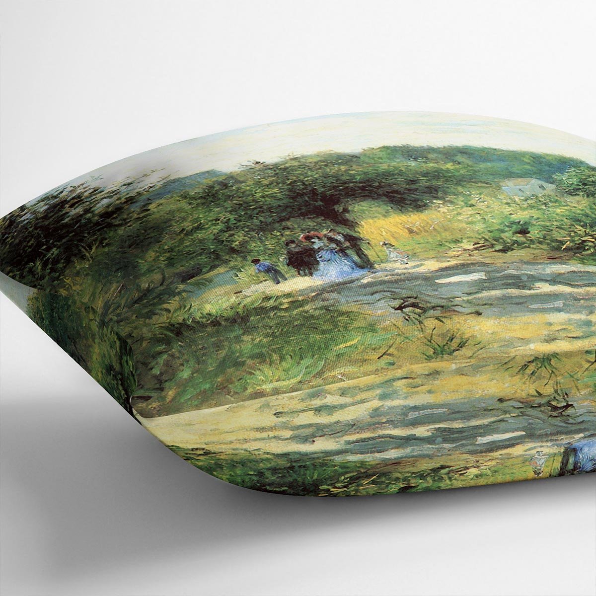 Road to Louveciennes by Renoir Throw Pillow