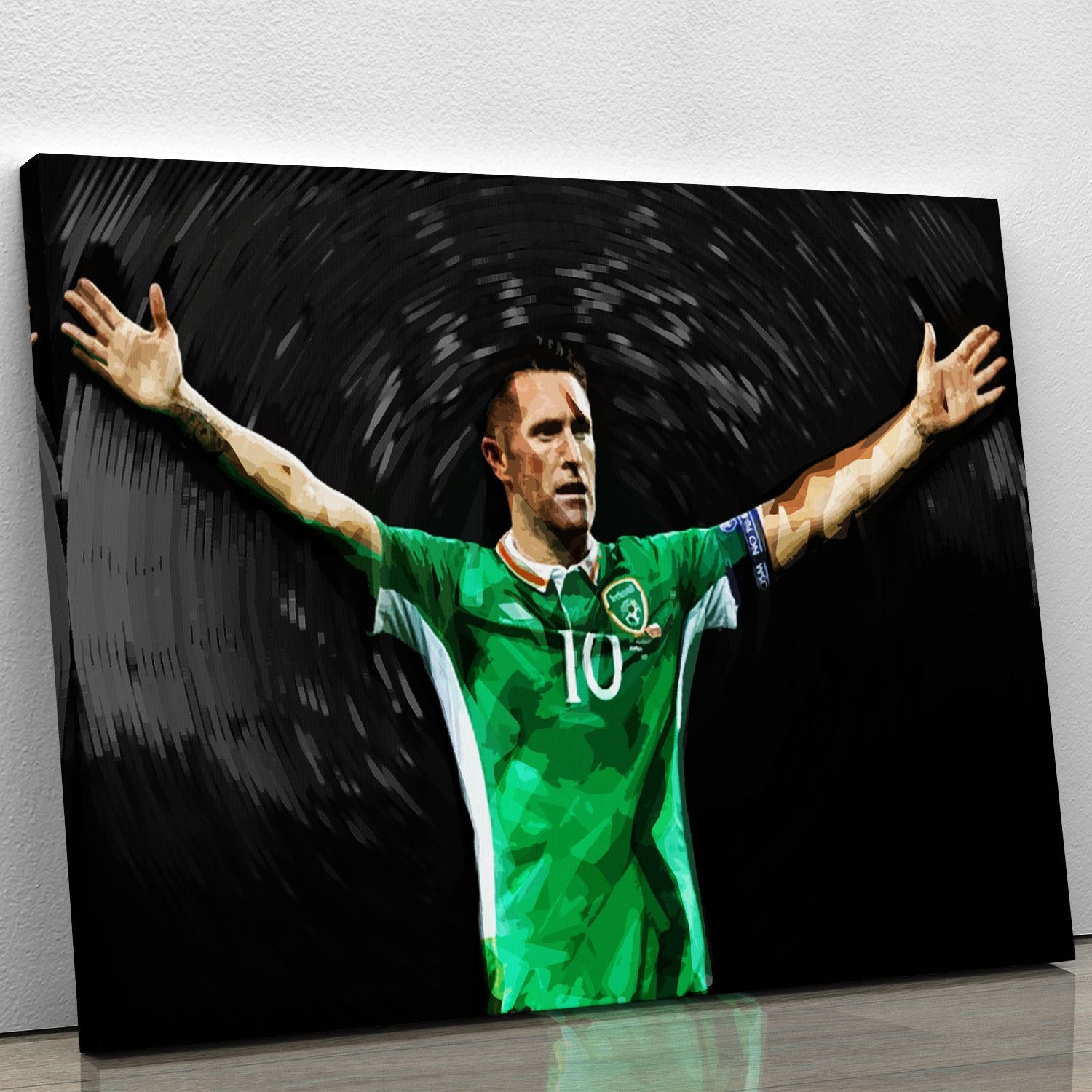 Robbie Keane Ireland Canvas Print or Poster