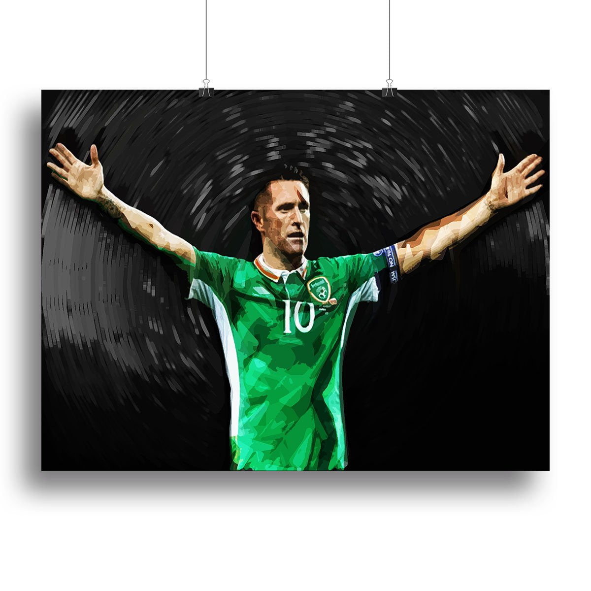 Robbie Keane Ireland Canvas Print or Poster