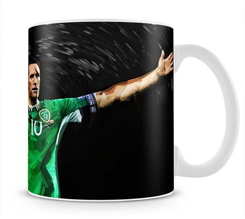 Robbie Keane Ireland Mug - Canvas Art Rocks - 1