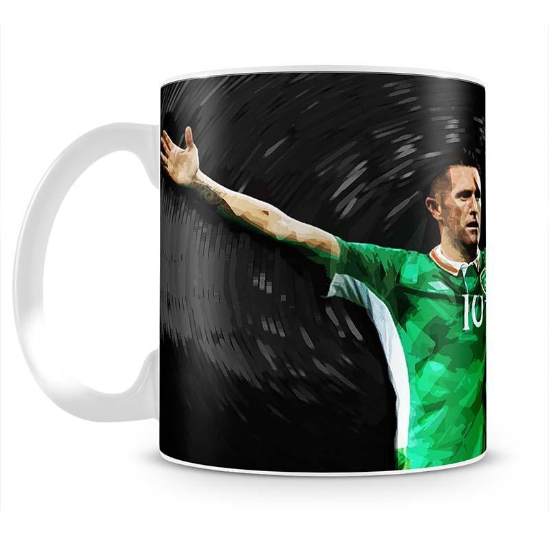 Robbie Keane Ireland Mug - Canvas Art Rocks - 2