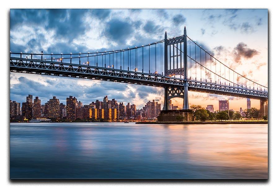 Robert F Kennedy Bridge Canvas Print or Poster  - Canvas Art Rocks - 1