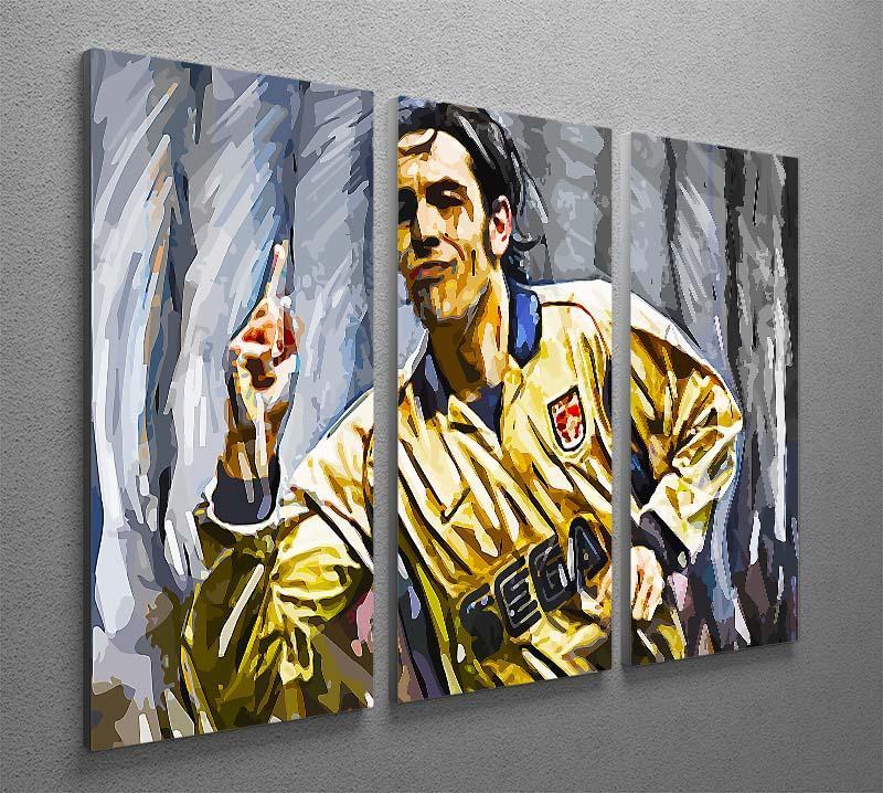 Robert Pires 3 Split Panel Canvas Print - Canvas Art Rocks - 2