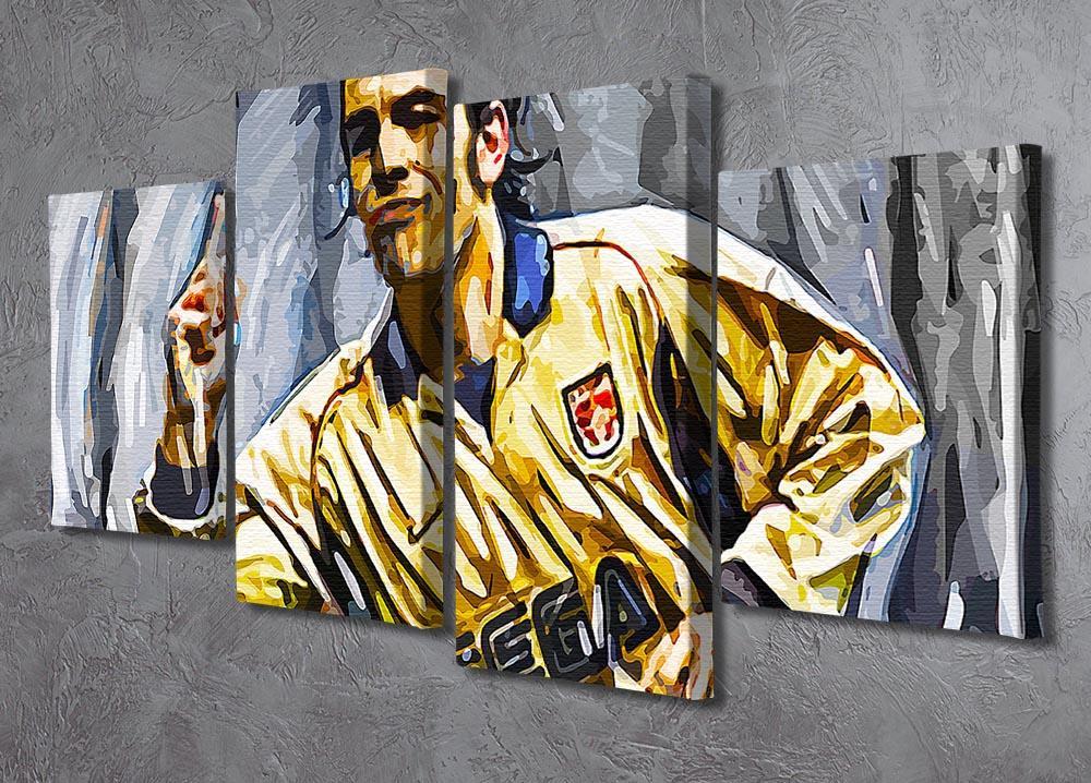 Robert Pires 4 Split Panel Canvas - Canvas Art Rocks - 2