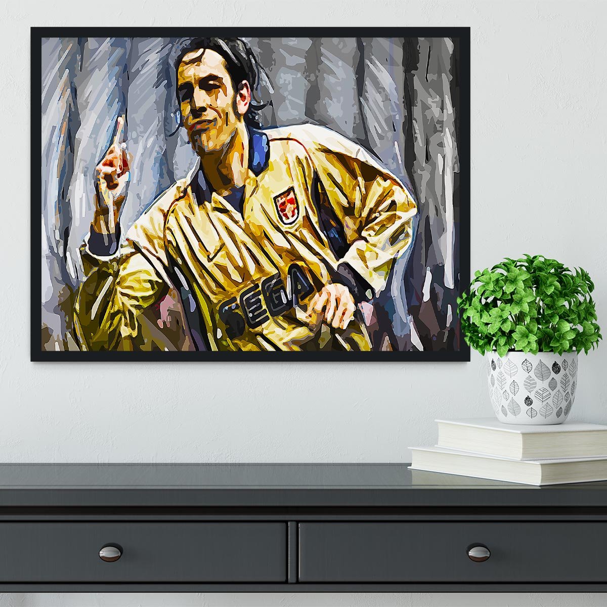 Robert Pires Framed Print - Canvas Art Rocks - 2