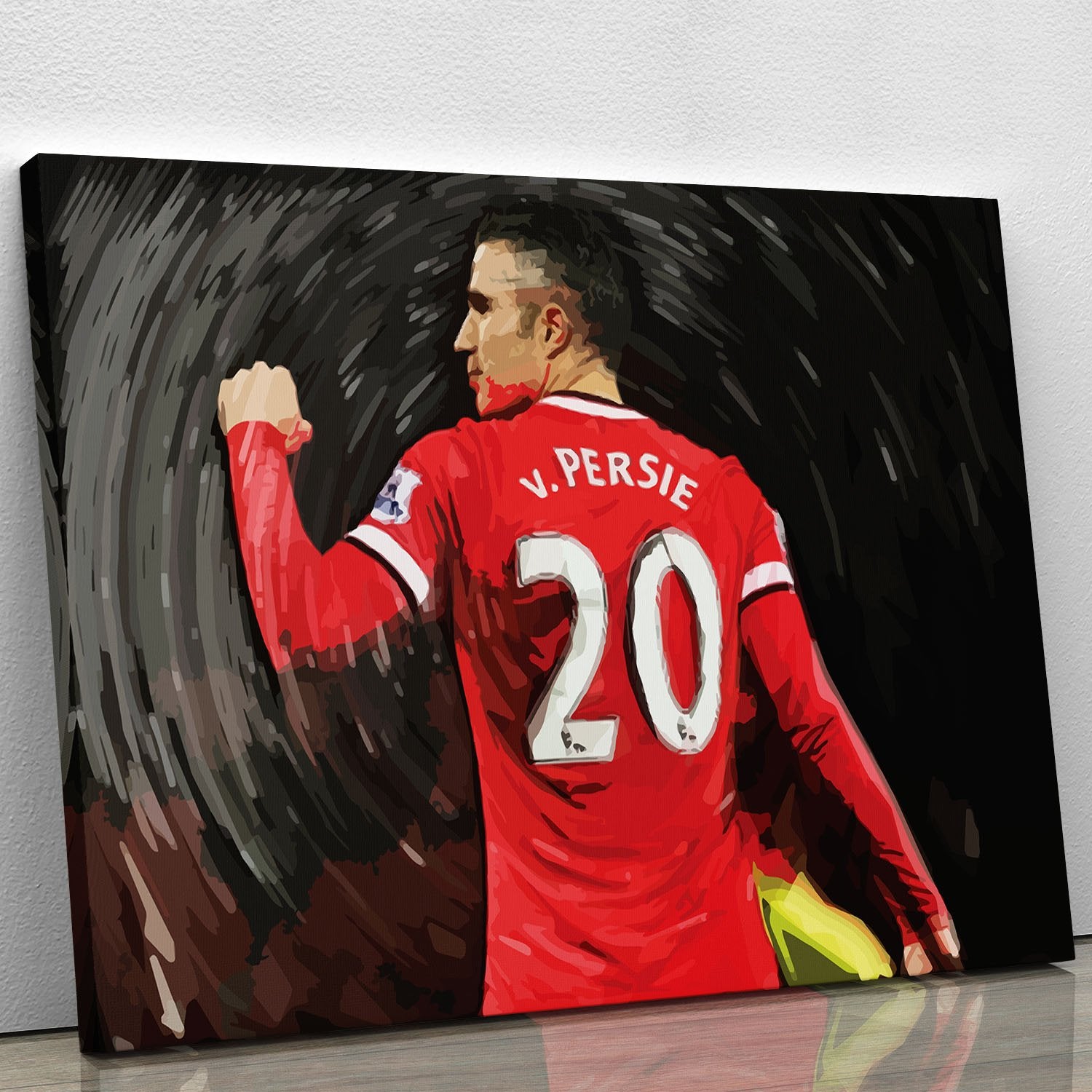 Robin Van Persie Man United Canvas Print or Poster