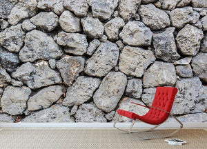 Rock wall texture Wall Mural Wallpaper - Canvas Art Rocks - 2