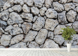 Rock wall texture Wall Mural Wallpaper - Canvas Art Rocks - 4