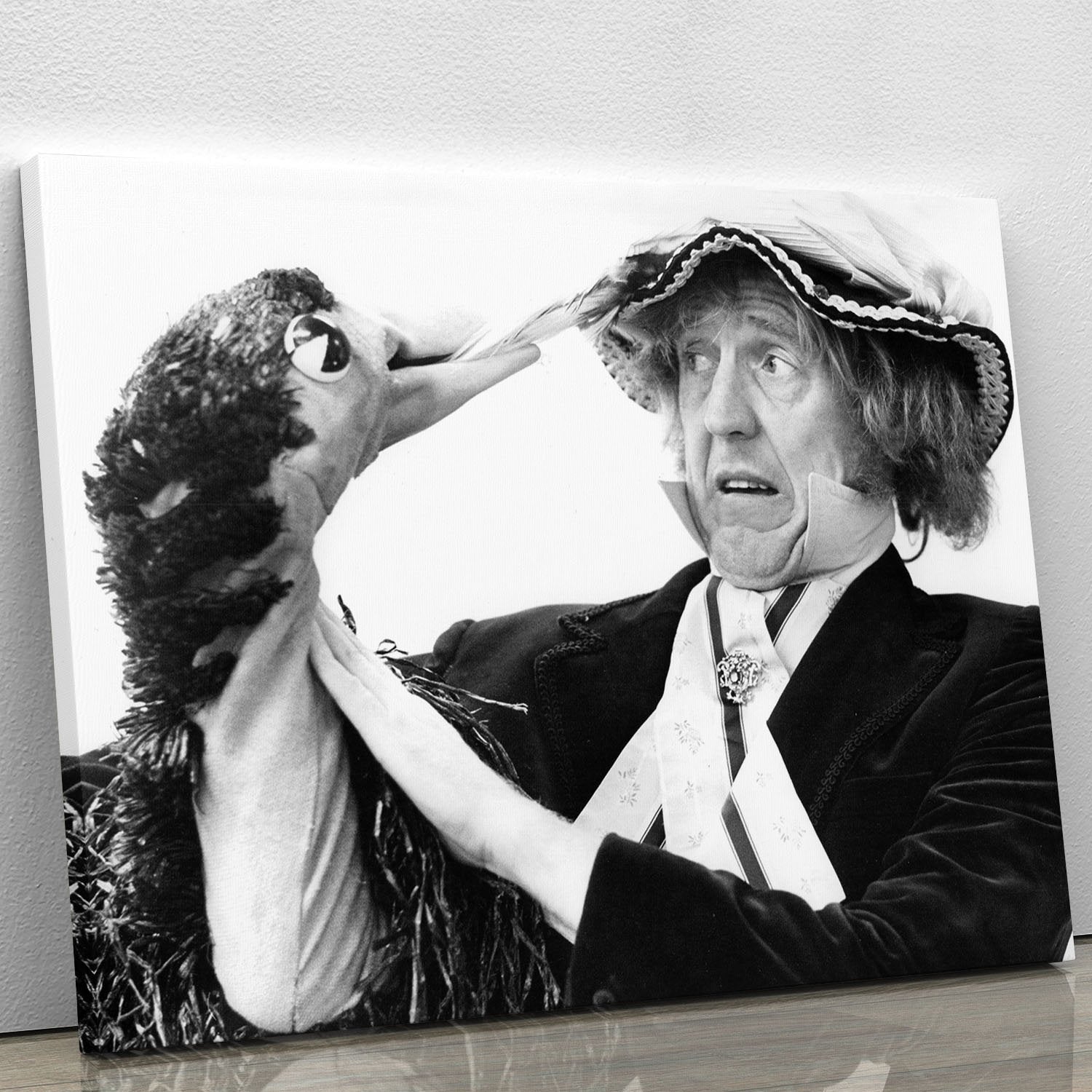 Rod Hull and Emu Canvas Print or Poster