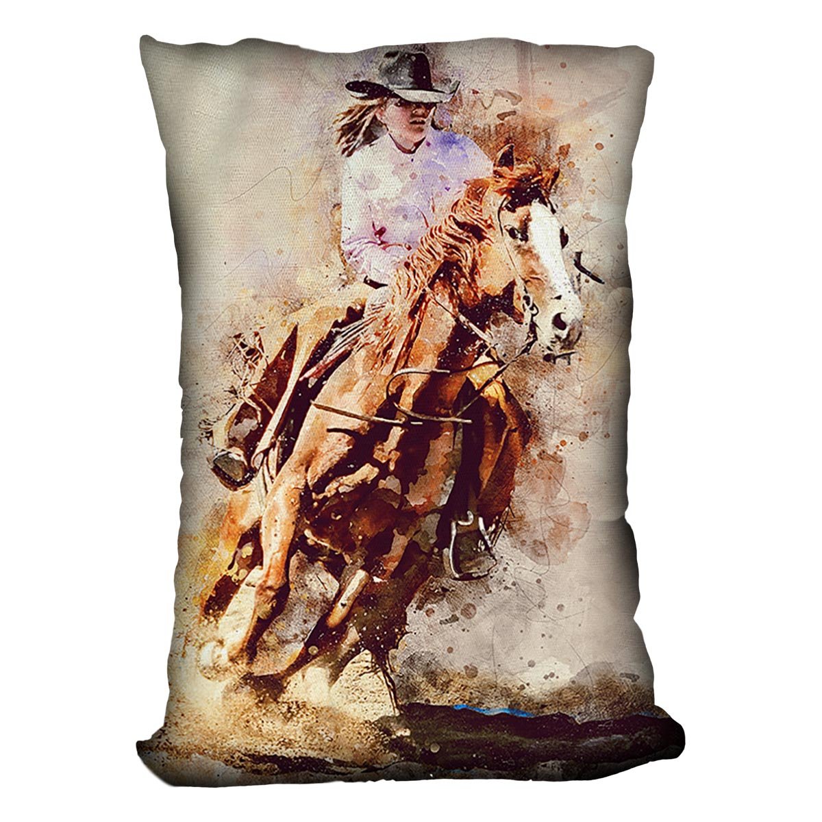 Rodeo Painting Cushion