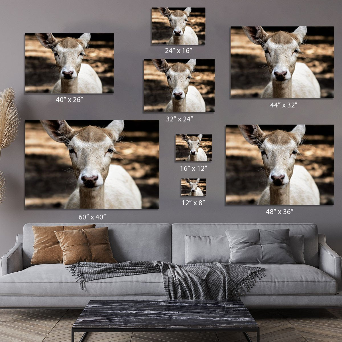Roe Deer Canvas Print or Poster