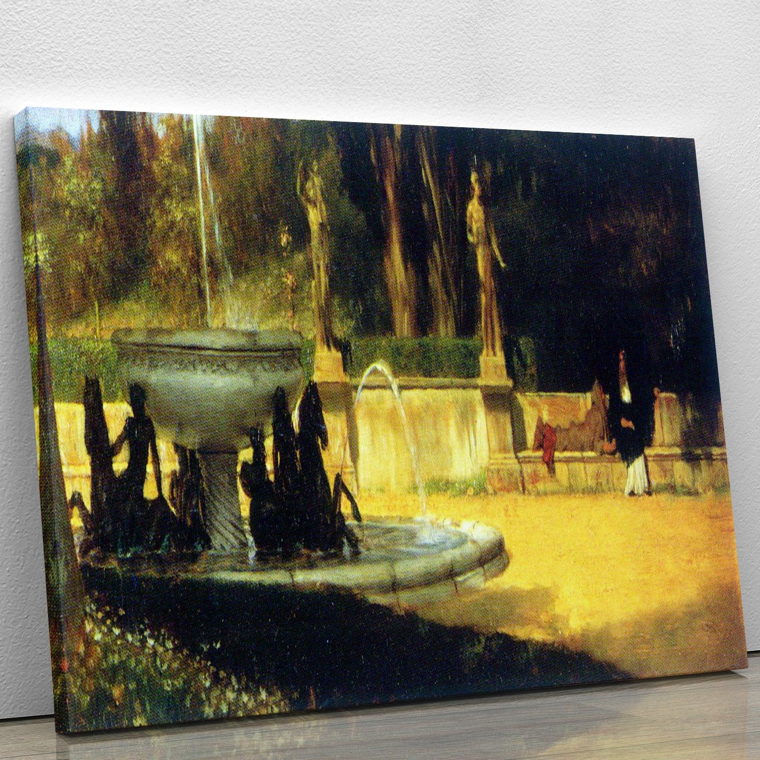 Roman Garden by Alma Tadema Canvas Print or Poster