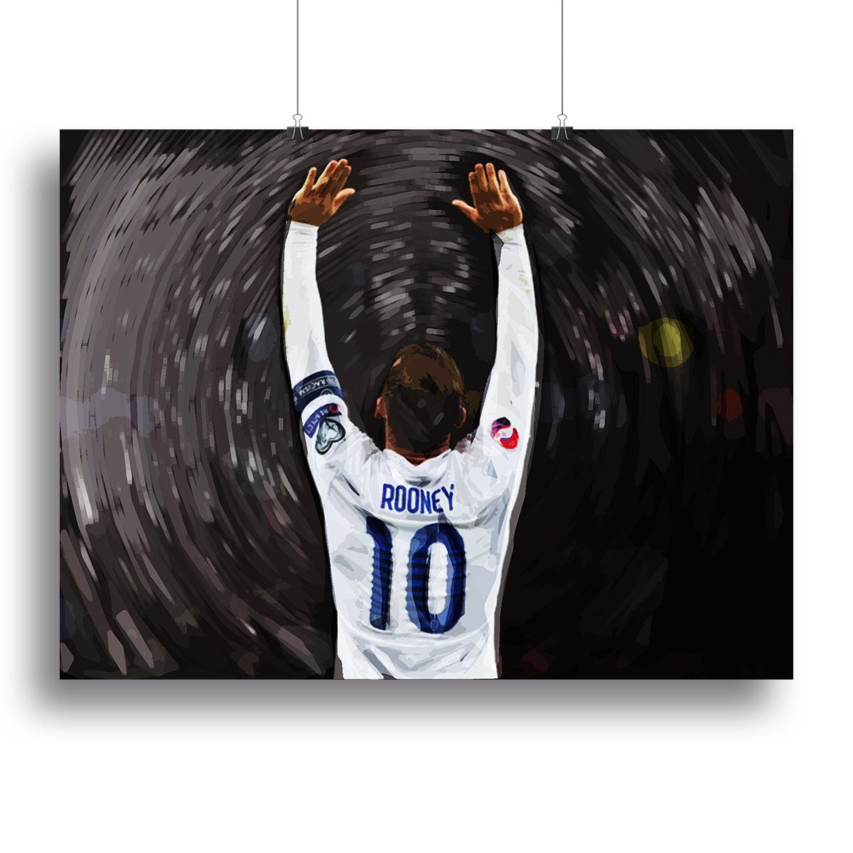 Rooney England Canvas Print or Poster